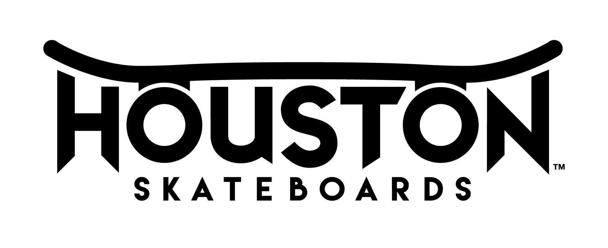 Houston logo black on white
