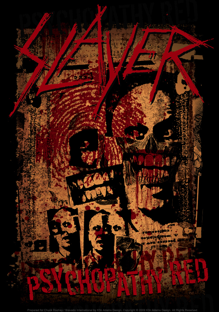 Slayer – Psychopathy Red