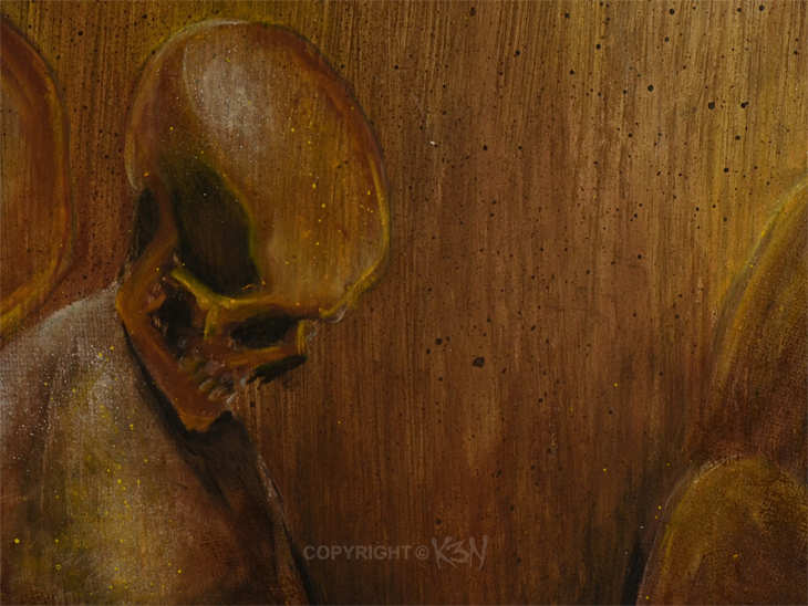 Mummies – painting