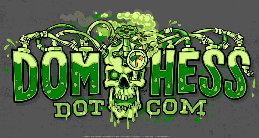 DomHess.com – Logo Illustration