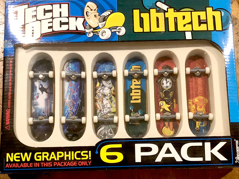 LiB Tech 6-pack Tech Deck